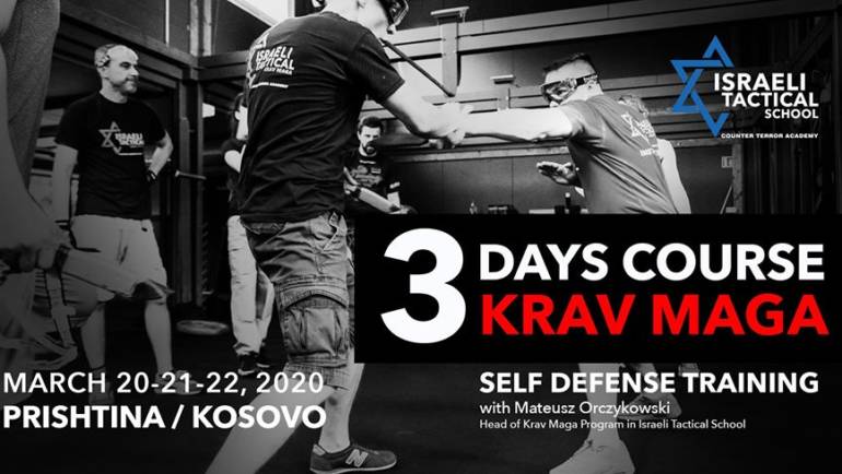 3 days Krav Maga Course in Kosovo / Kurs 3 ditor Krav Maga – Vetembrojtje
