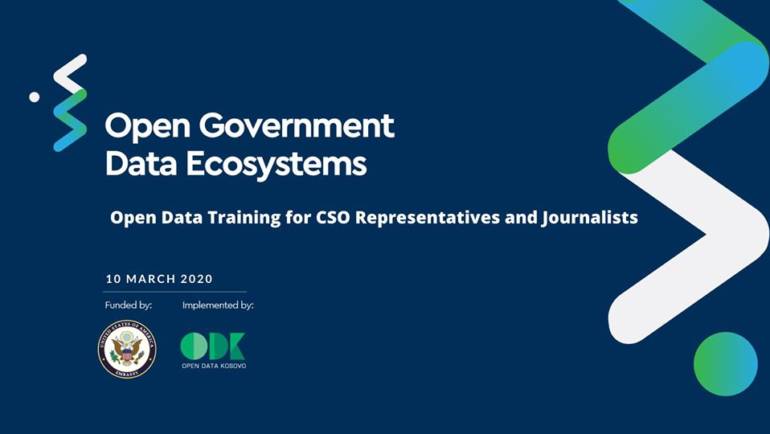 Open Data Training for CSO Representatives and Journalists